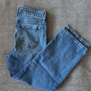 Old Navy Slim High Rise Wide Leg Jeans
